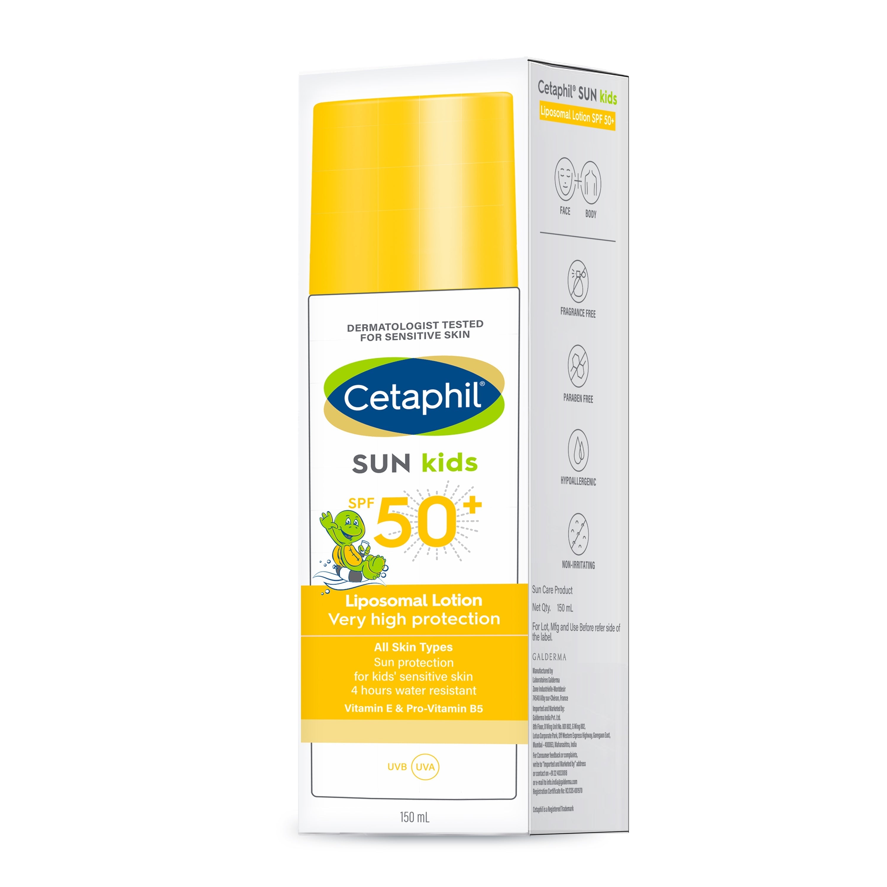 Cetaphil Sunscreen for Kids SPF 50+  | Dermat Tested