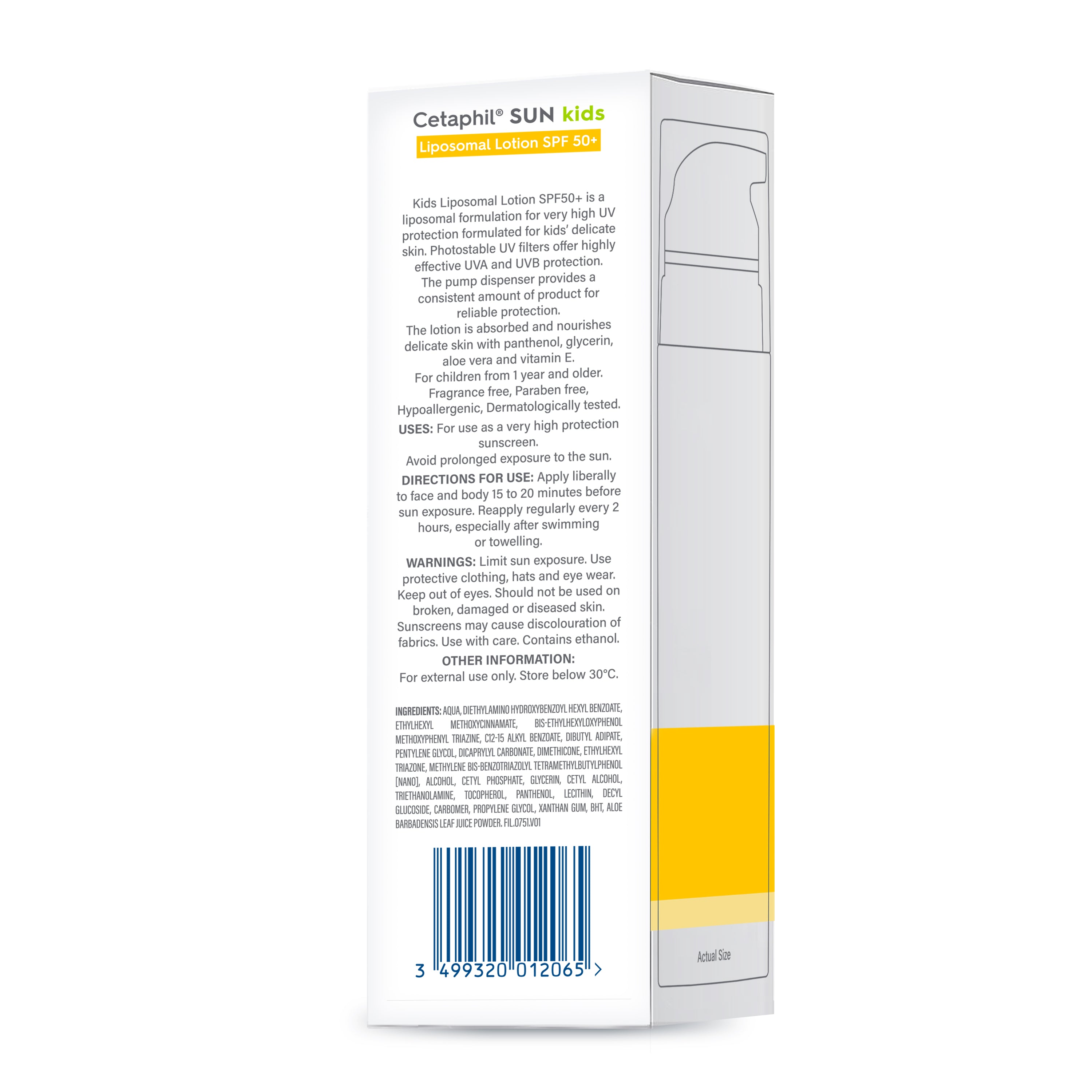 Cetaphil Sunscreen for Kids SPF 50+  | Dermat Tested