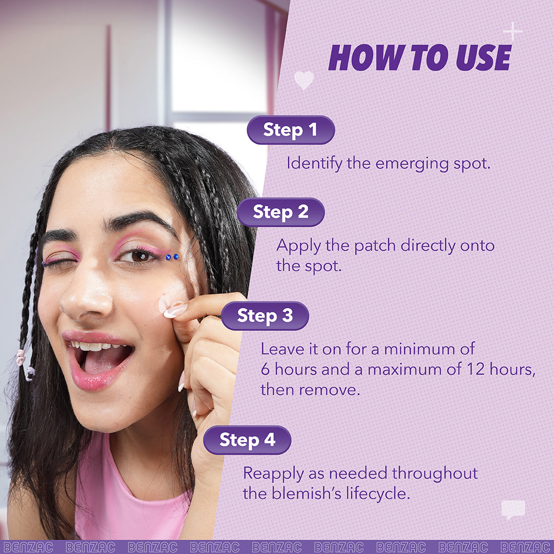 Benzac 3-in-1 Power Patches for Acne and Pimples