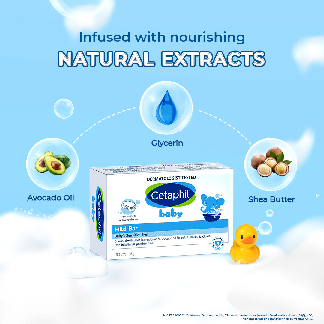 Cetaphil Baby Mild Bar with Shea Butter