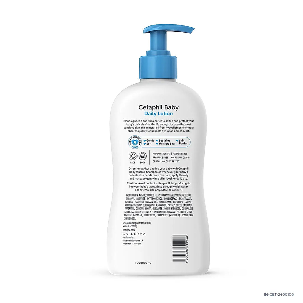 Cetaphil Baby Daily Lotion | Dermatologist Tested