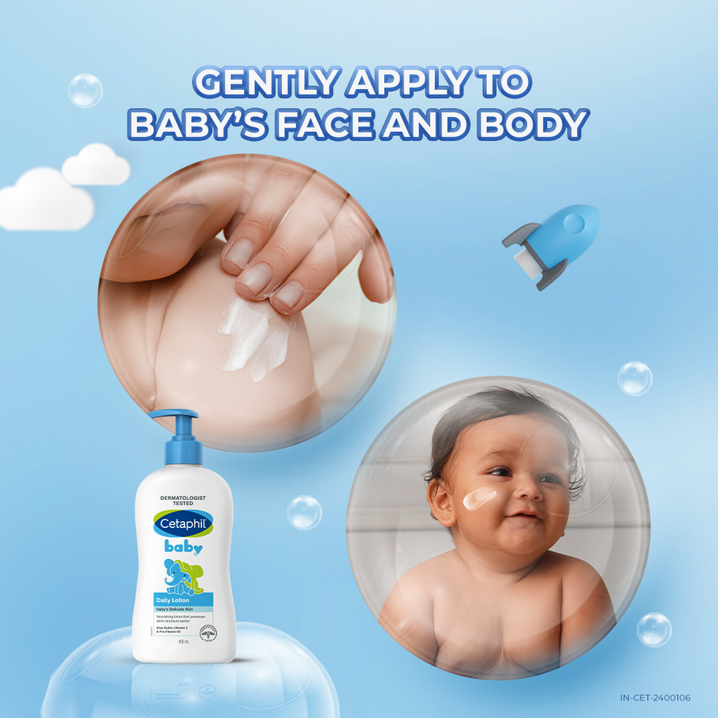 Cetaphil Baby Daily Lotion | Dermatologist Tested