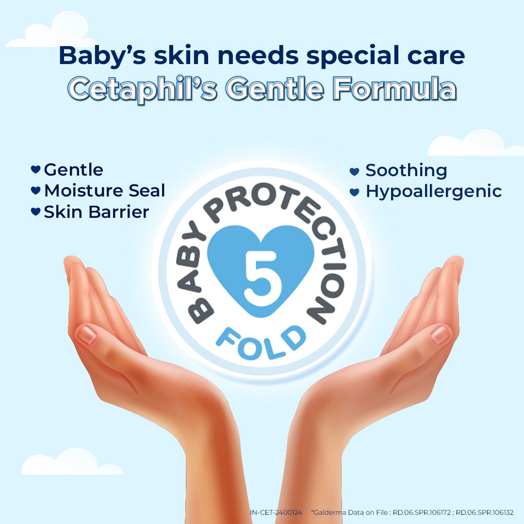 Cetaphil Baby Daily Lotion with Organic Calendula | Dermatologist Tested