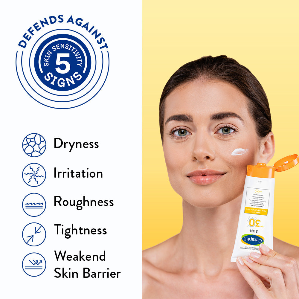 Cetaphil Sunscreen SPF 30 | Dermat recommended for Sensitive Skin
