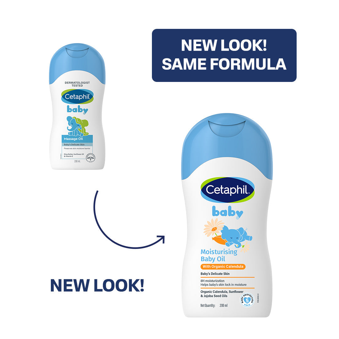 Cetaphil Baby Massage Oil  | Dermatologist Tested