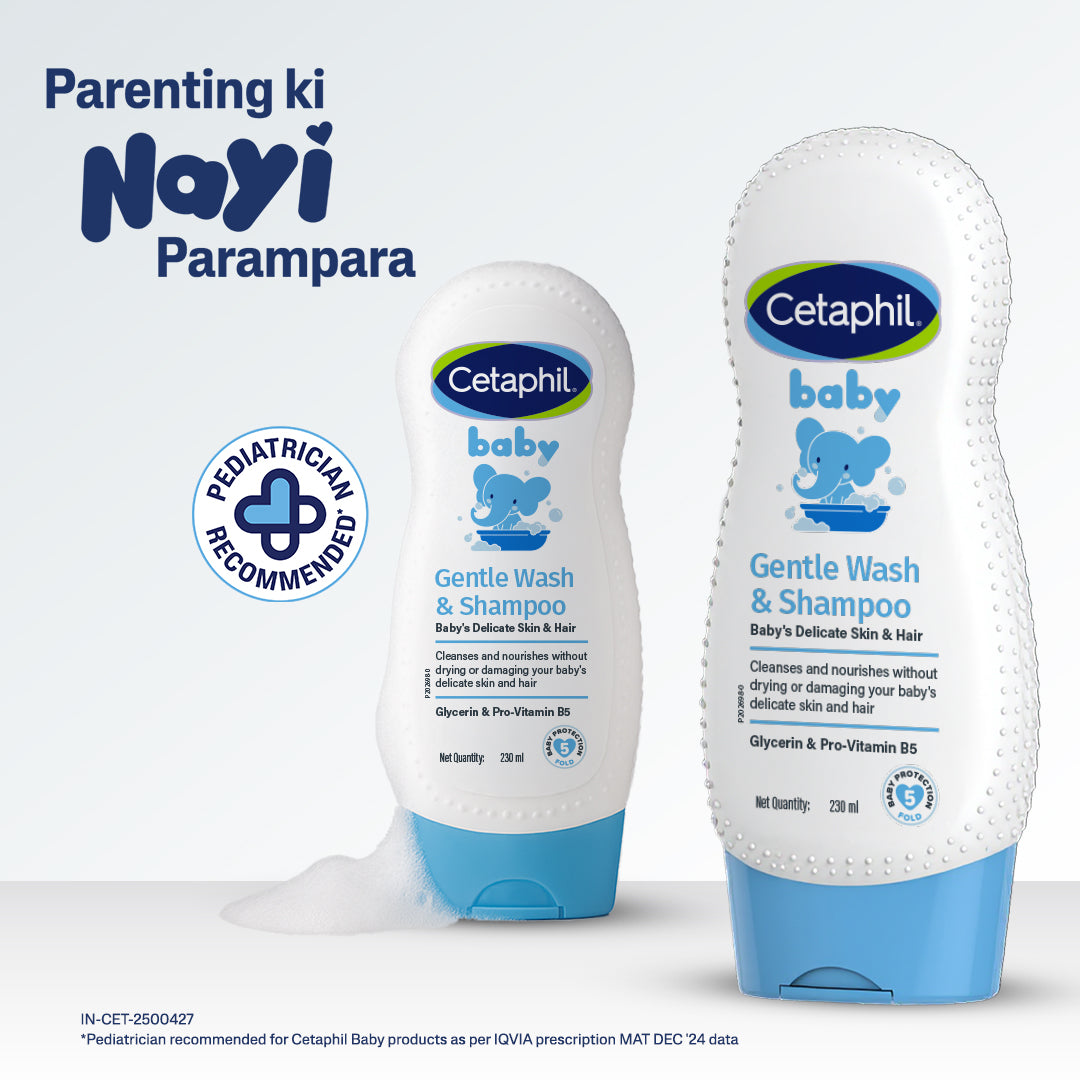 Cetaphil Baby Gentle Wash & Shampoo with Wheat Protein and Glycerin | Dermatologist Tested